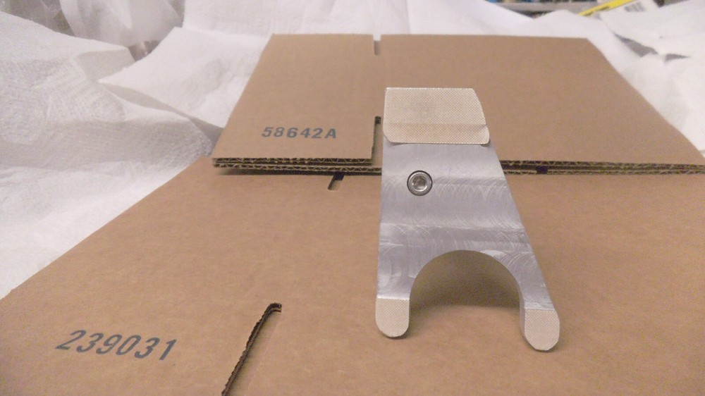 Custom Aluminum stand for Starrett 674 indicator mounting bracket