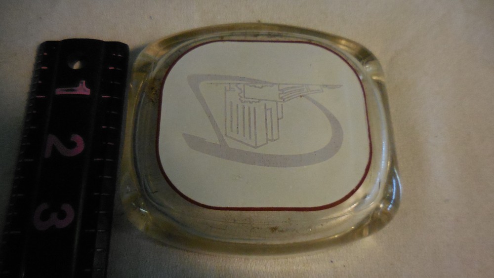 D EMBLEM ASHTRAY