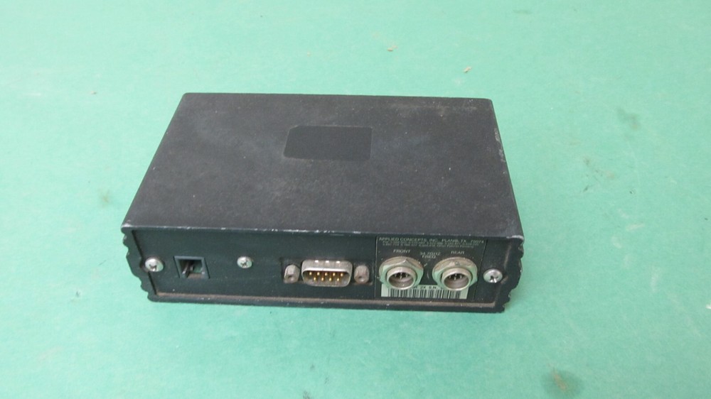 Applied Concepts Stalker DSR 2X Radar Unit Only *UNTESTED* Removed from working