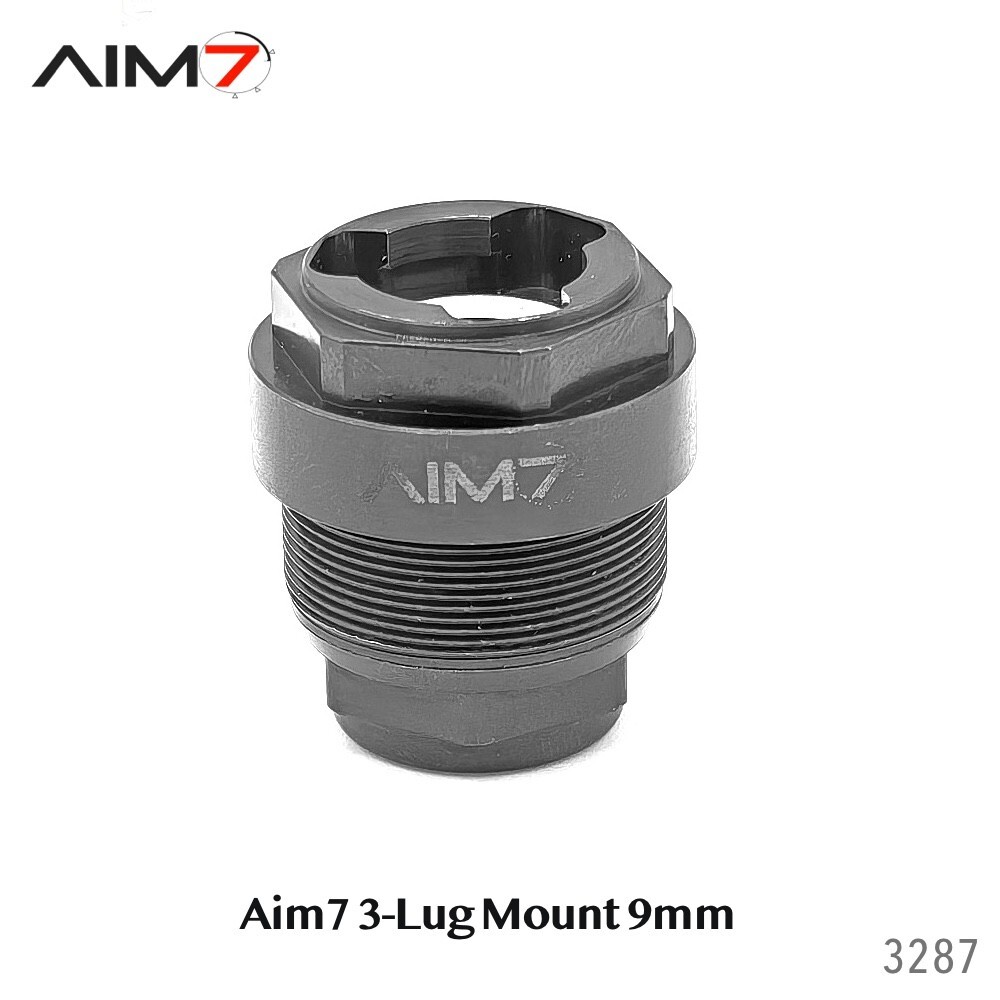 Aim7 X-13 3-Lug Mount 9mm