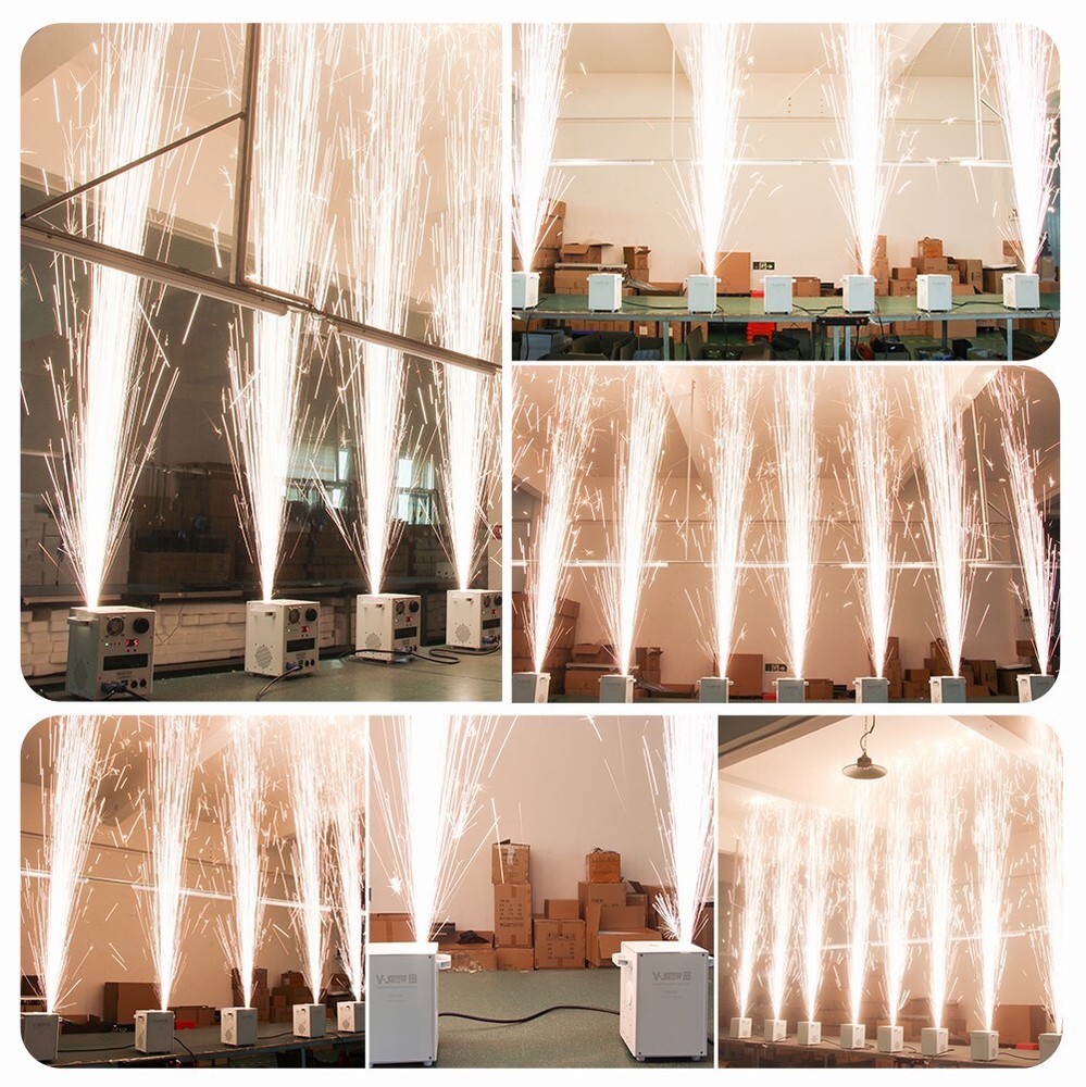 V-Show 650W Cold Spark Machine Stage Effect Firework Machine for Wedding Party