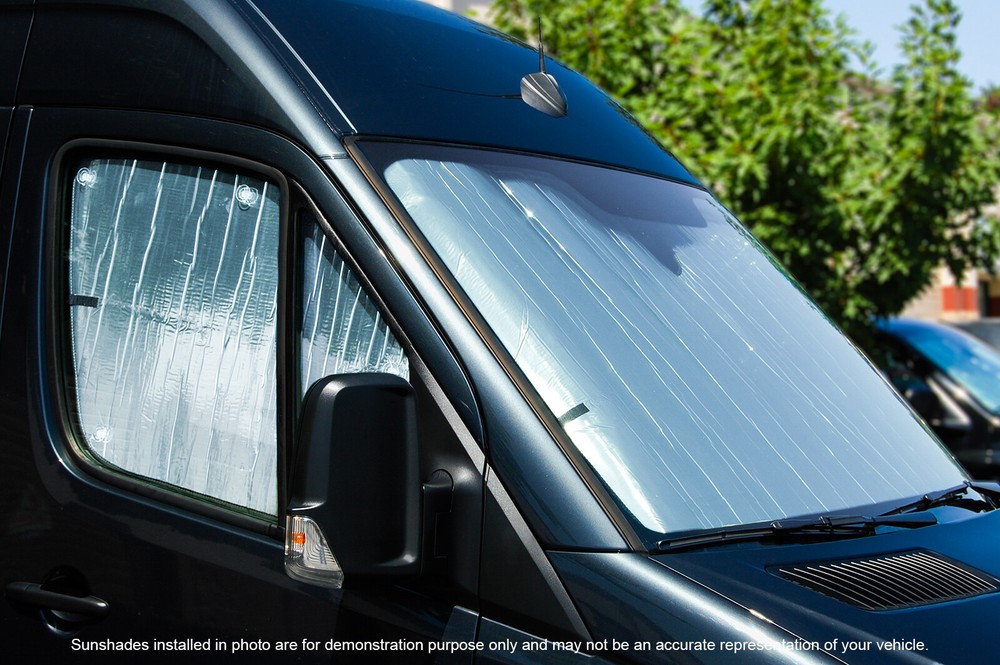 Freightliner Cascadia Windshield WITH Sensor SunShade SET 2020-2024