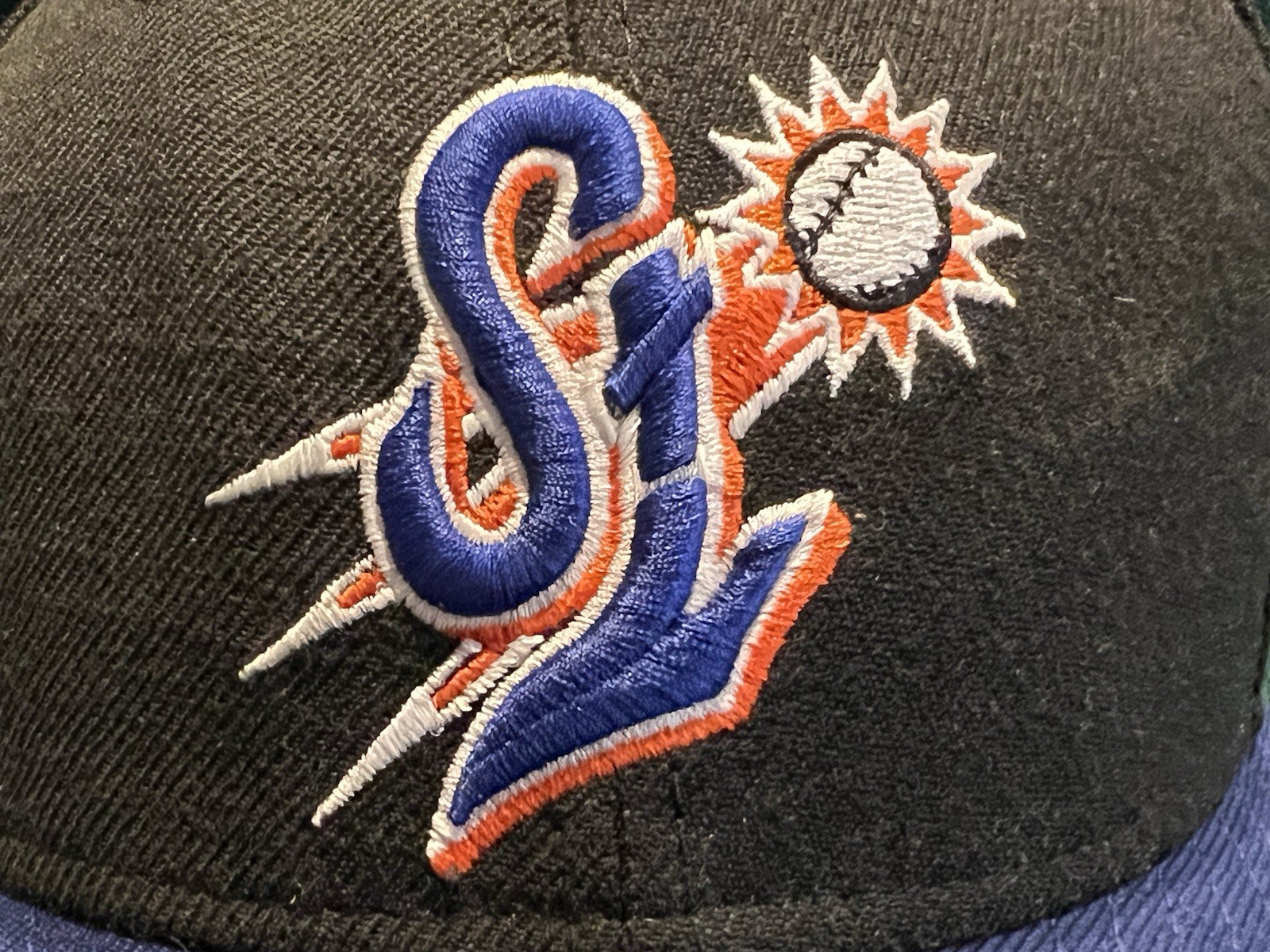 CLIFF FLOYD Game Used Hat/Cap ST LUCIE METS : 2006 Rehab NY Mets STEINER LOA