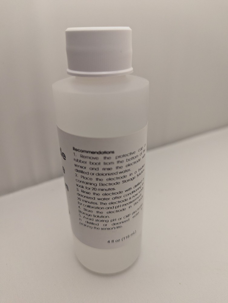 Electrode Storage Solution for pH/ORP (4, 8 fl.oz ) 3M KCl