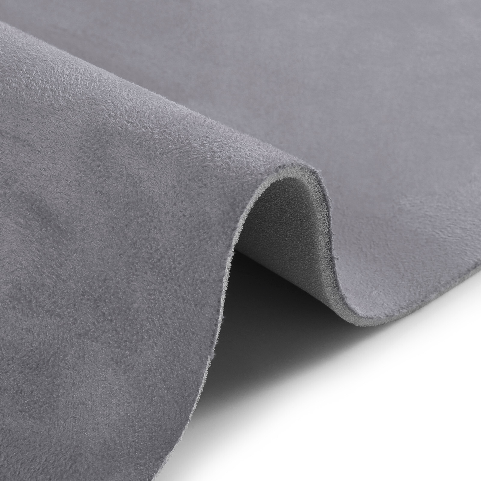 1/8" Thick Suede Headliner Fabric Foam Back Auto Roof Repair Upholstery Material