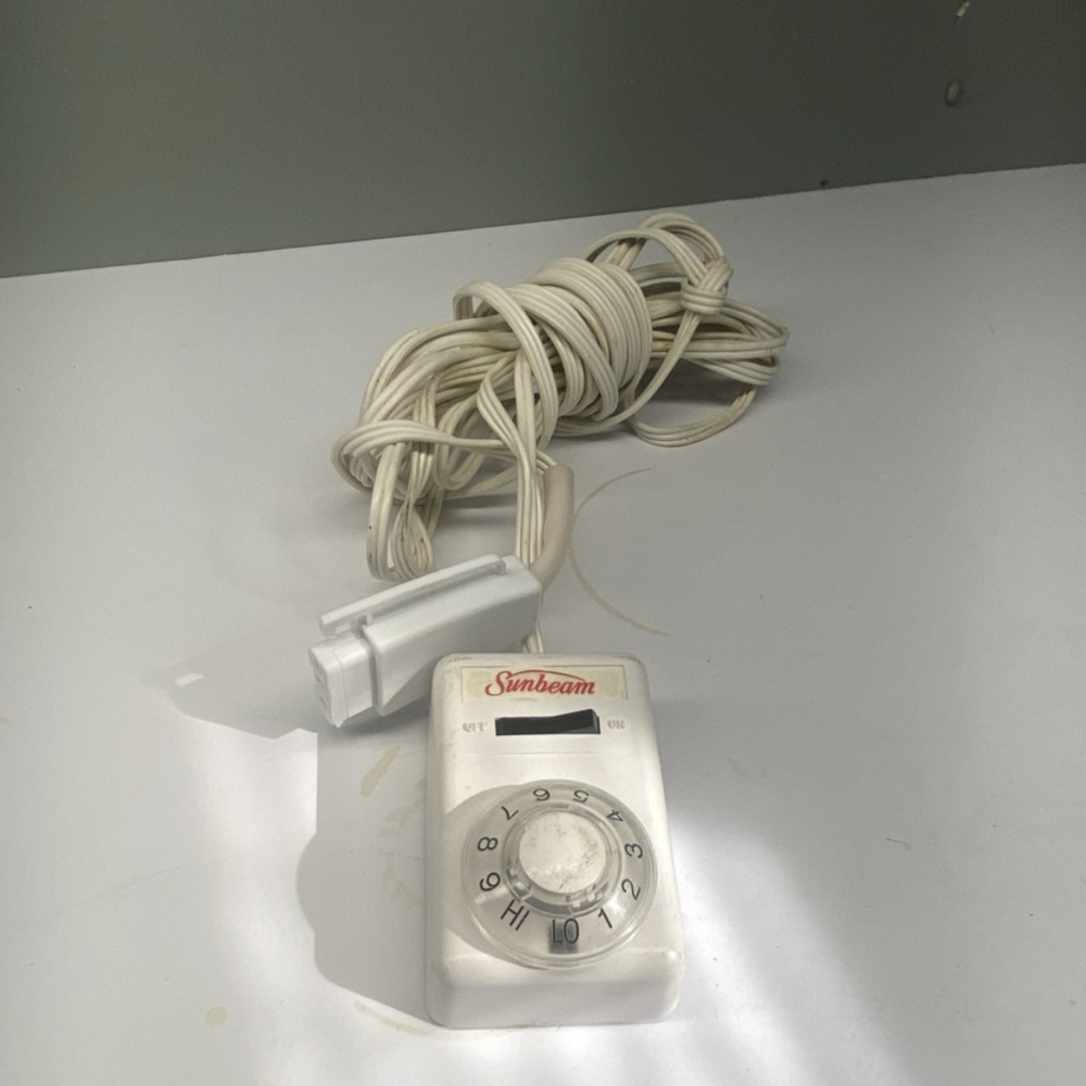 Sunbeam Adjustable Electric Blanket Controller White 16907-032