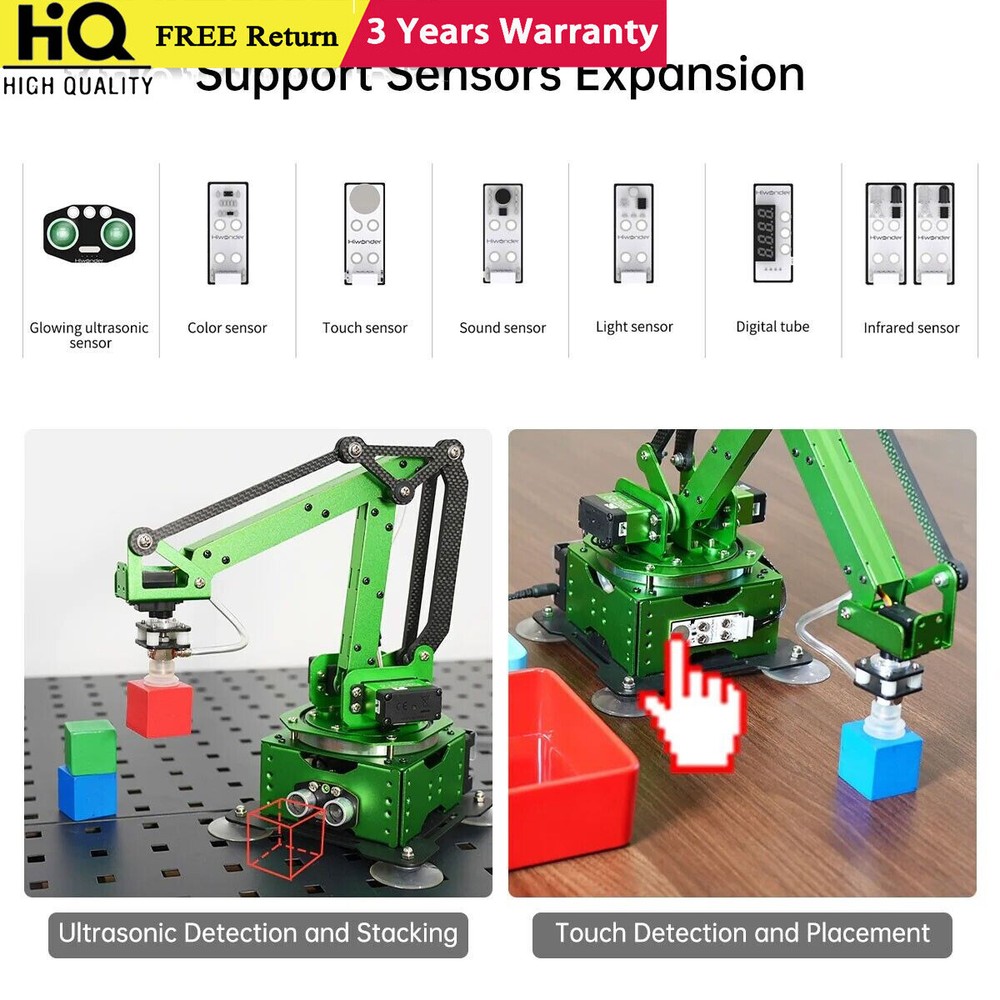 Hiwonder MaxArm Advanced Kit Robotic Arm Open Source Mechanical Arm for Program