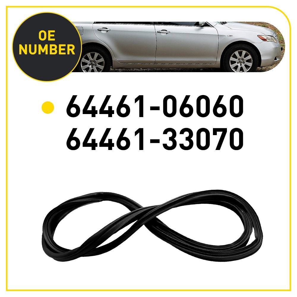 For Toyota Camry 2007-2011 Weatherstrip Trunk Lid Rubber Seal Rubber 64461-33070