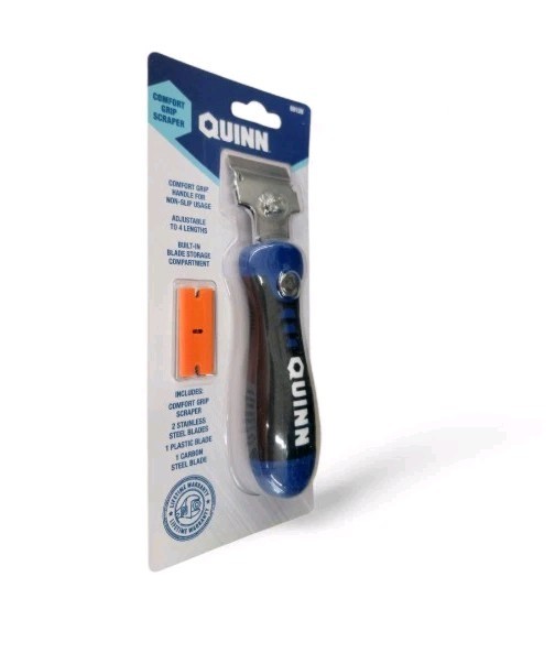 QUINN Extendable Comfort Grip Scraper