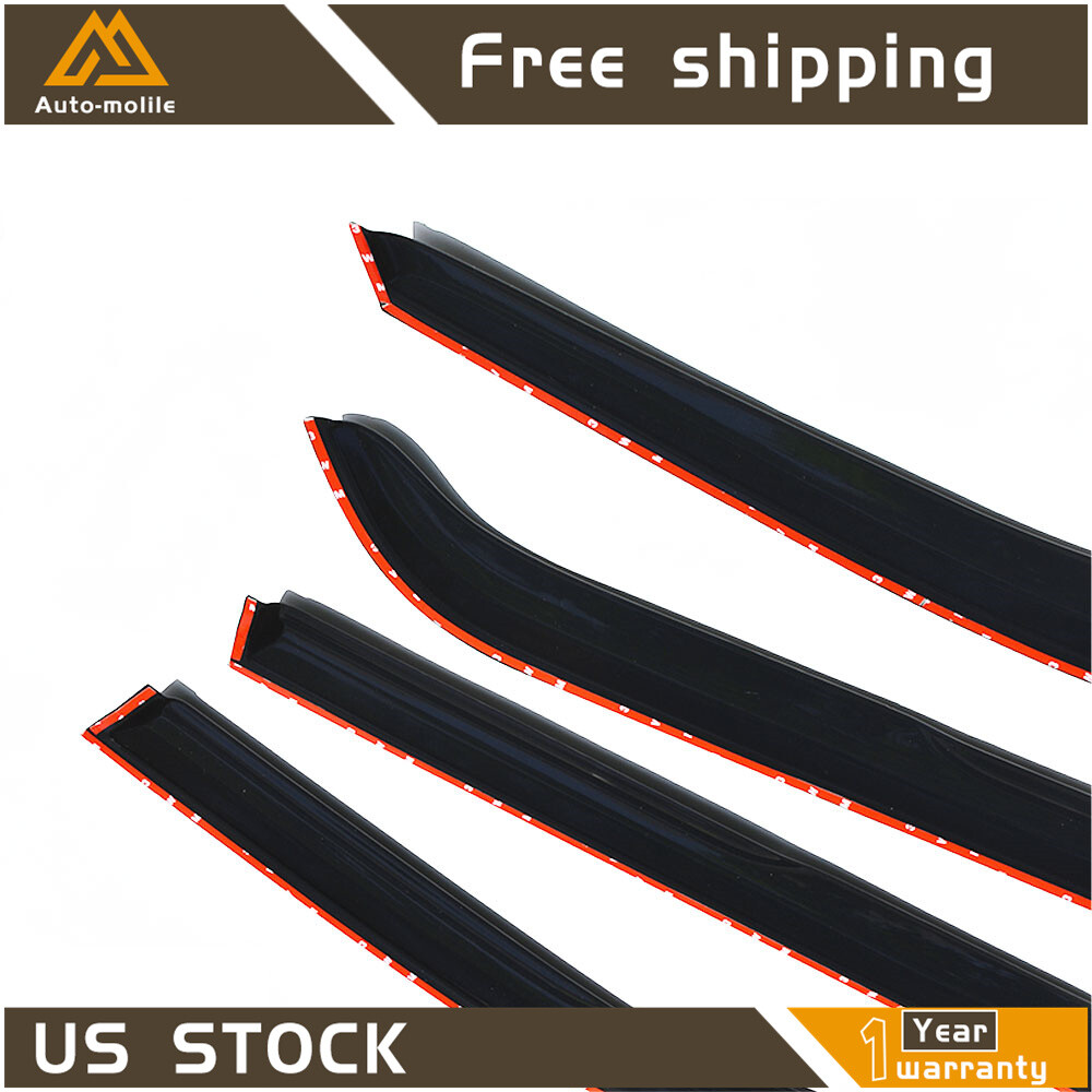 Wind Deflector Window Visors Vent Rain Guard Shield For Ford Explorer 2011-2019