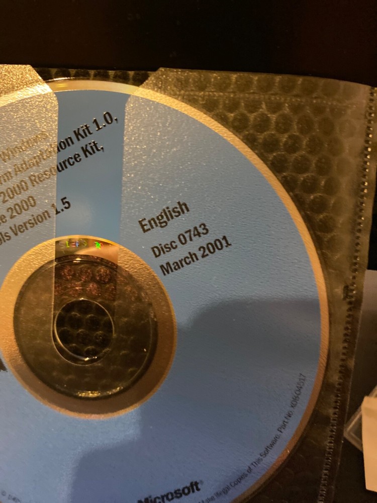 RARE AUTHENTIC & BRAND NEW Microsoft Office 2000 DirectX Dev Tools, more CD