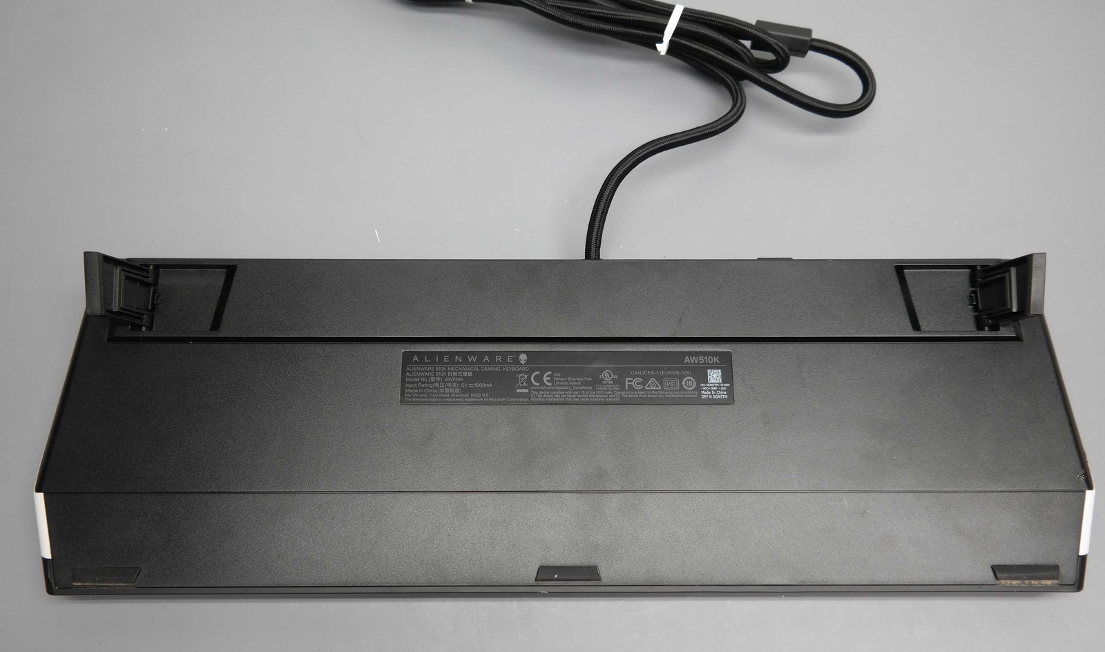 Alienware AW510K RGB Mechanical Gaming Keyboard - Lunar Light