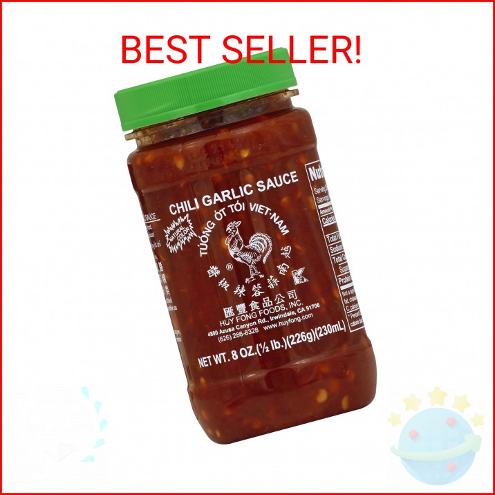 Huy Fong Chili Garlic Sauce, 8 oz