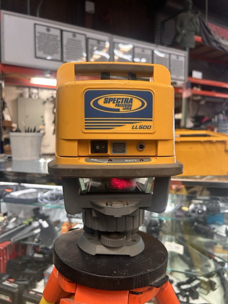 Spectra LL500 Self-Leveling Precision Laser with Receiver