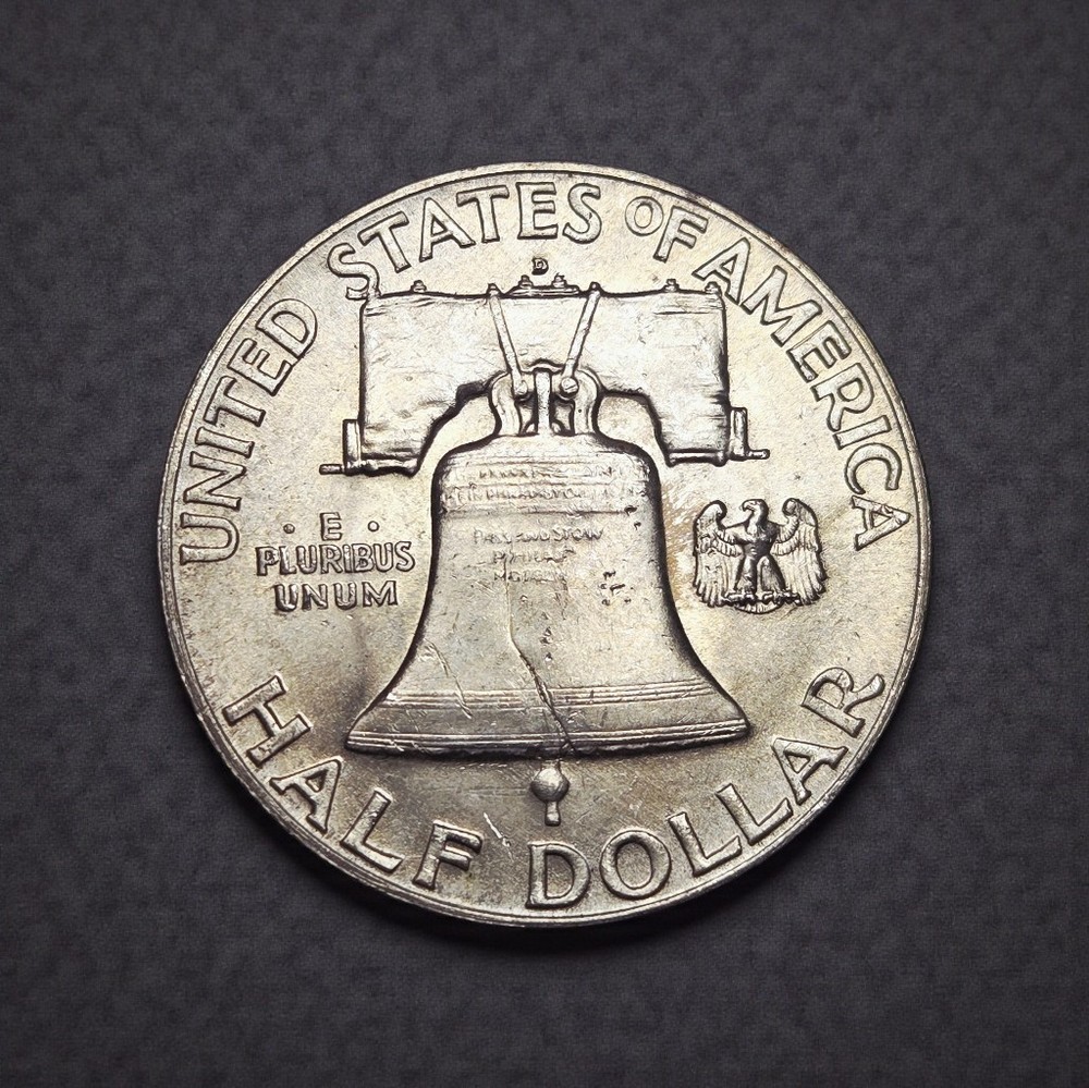 1949-D Franklin Half Dollar 90% Silver