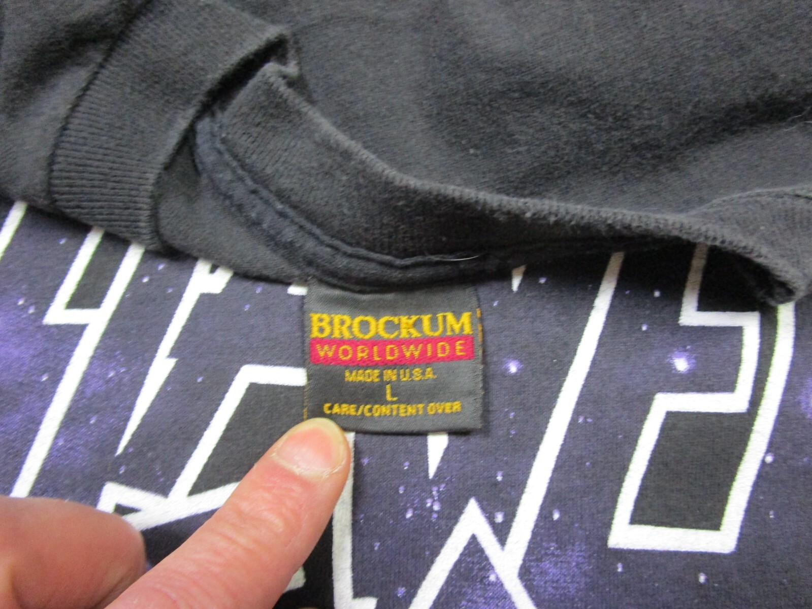 Vintage Slayer Band T Shirt (L) 1990's 2-Sided Brockum USA Devine Intervention