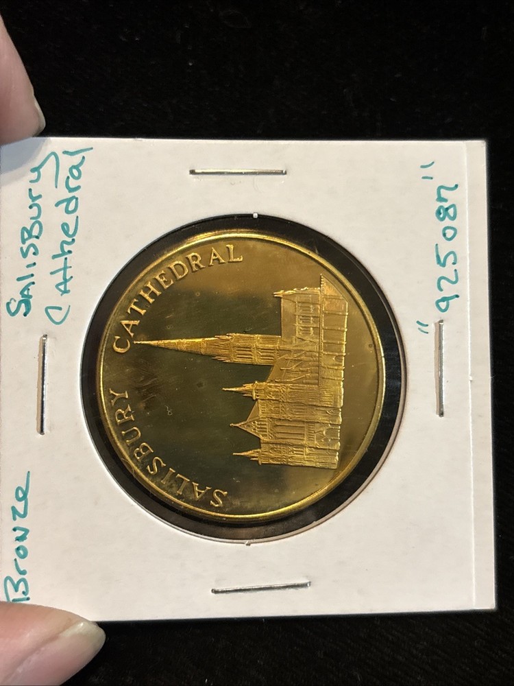 Salisbury Cathedral Bronze Token “925087”