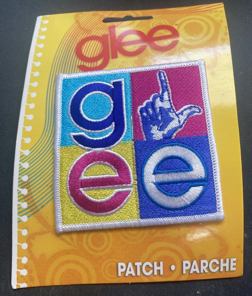 New Glee Embroidered Patch 3x3