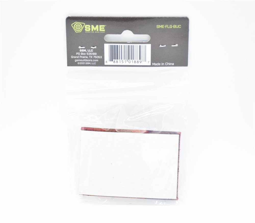 SME TEXAS FLAG BUC-EES BEAVER LOGO PATCH HOOK/LOOP BACKING EMBROIDERED PATCH NEW