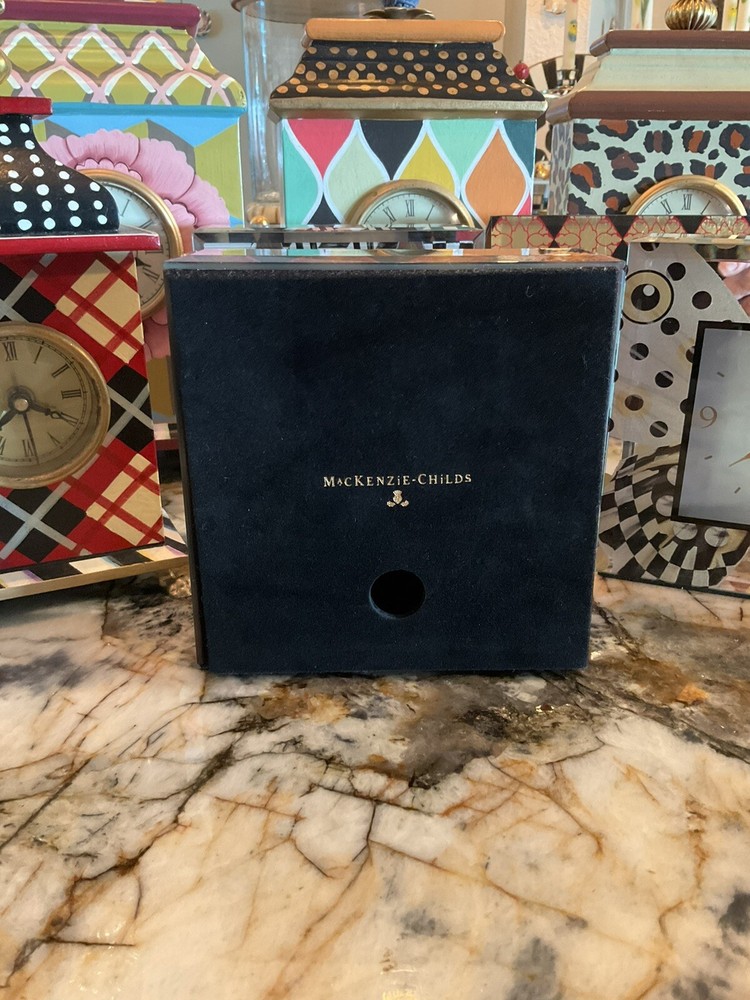 MacKenzie-Child’s Evenfall Desk Clock