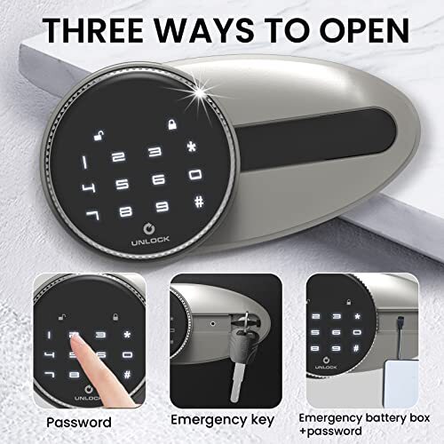 BONANO 1.6 CUB FIREPROOF SAFE WITH MUTE FUNCTION DIGITAL TOUCH - Scratch & Dent