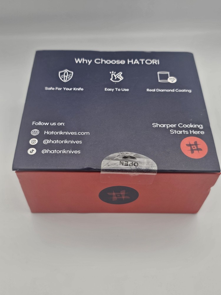 Genuine Hatori Diamond Rolling Knife Sharpener Professional Grade Sharpness NEW