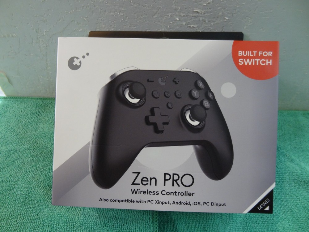 NEW Zen Pro Wireless Controller - for Nintendo Switch - BLACK - NS09