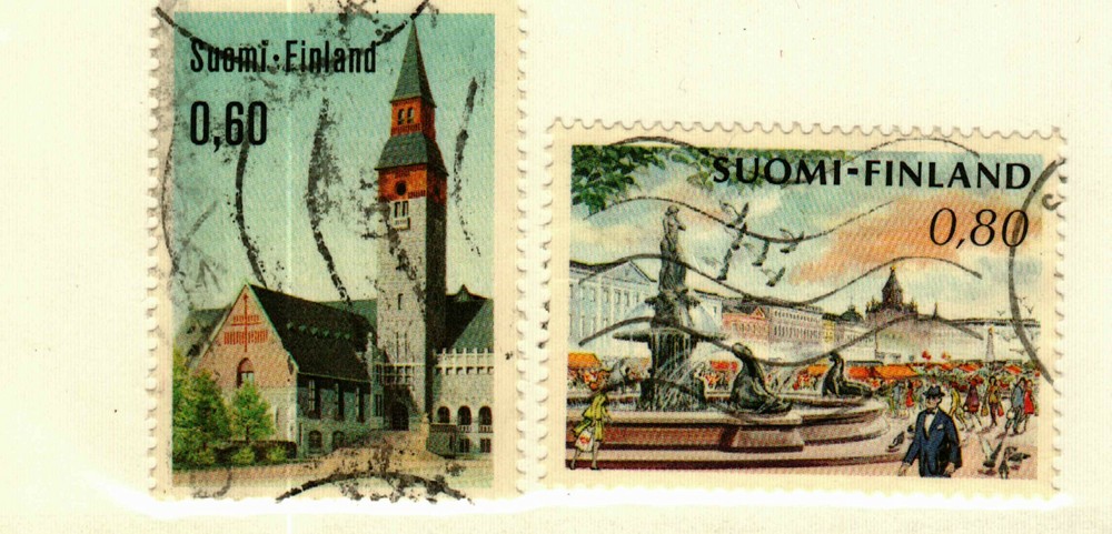 Finland #465,467 used