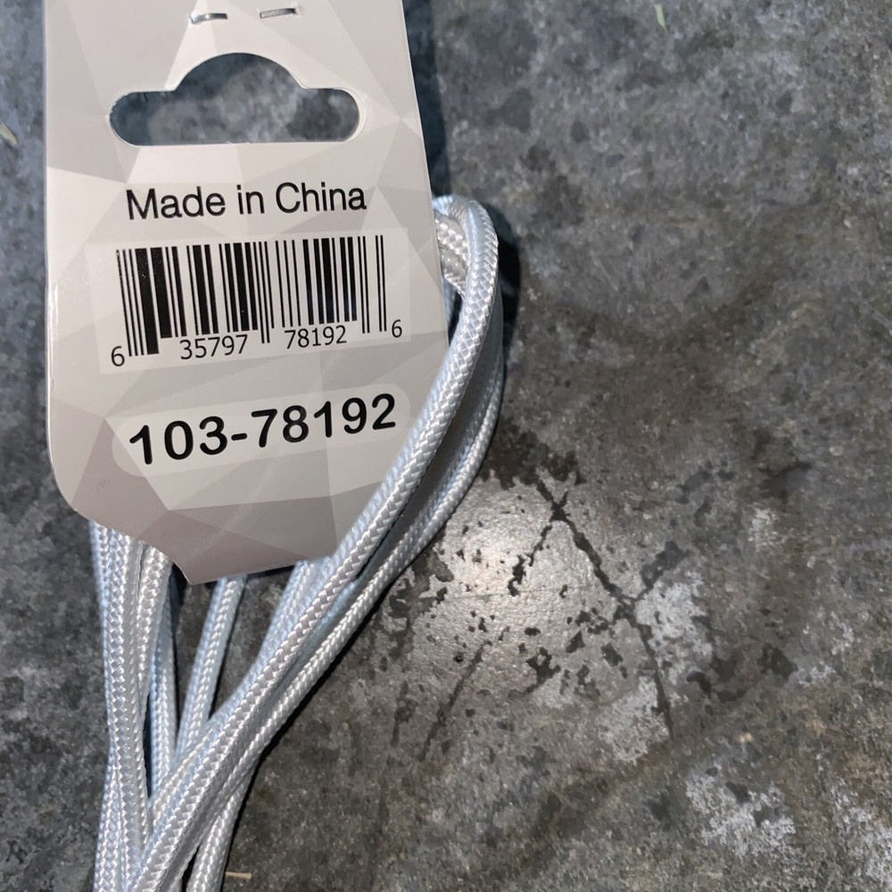 10 FT Sync & Charge USB Cable gray New