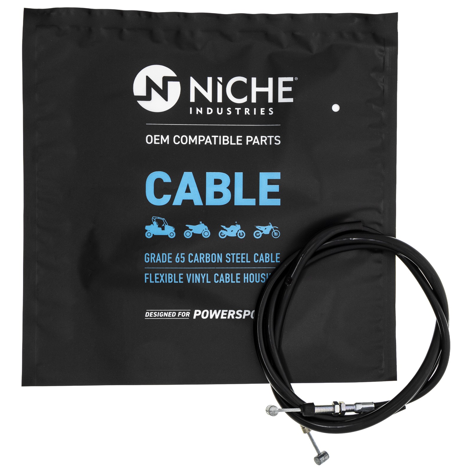 NICHE Front Brake Cable for Honda XR200R XR350R 45450-KF0-010