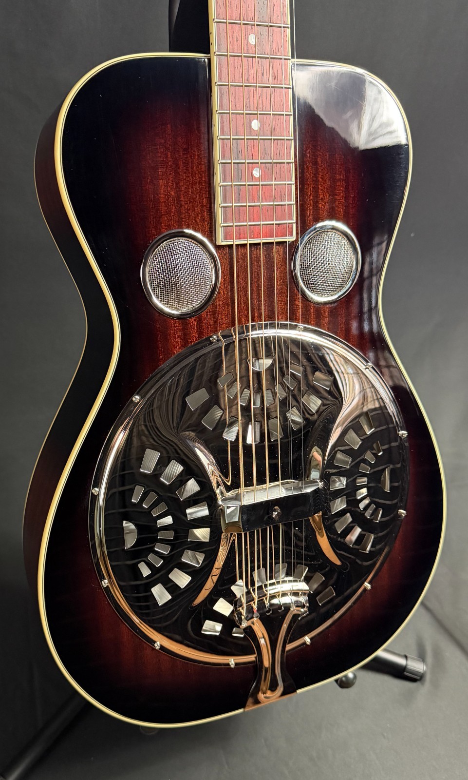 Recording King RR-36S-VS Maxwell Square Neck Resonator Guitar Vintage Sunburst