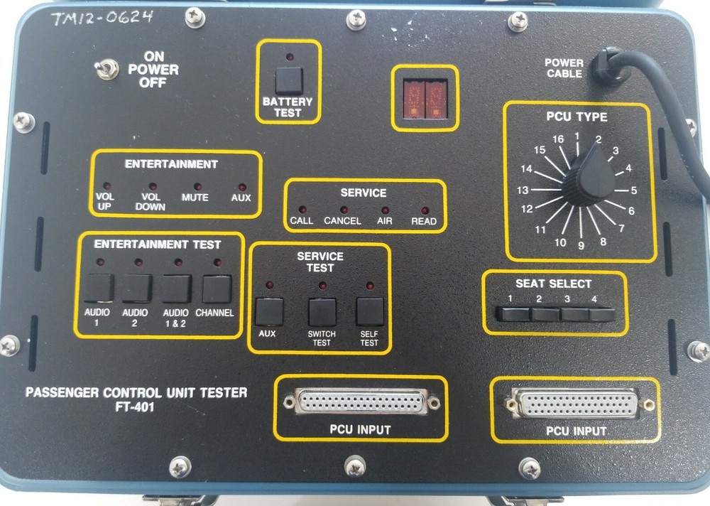 *PREOWNED* B/E Aerospace FT-401 Aviation Avionic Passenger Control Unit Tester