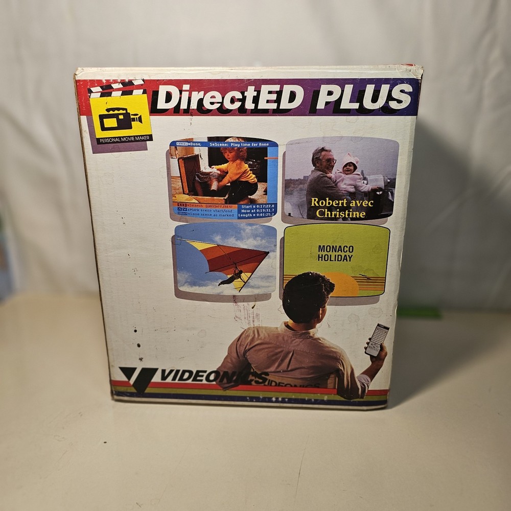 VIDEONICS DIRECTED PLUS MANUAL REMOTE CONTROL Complete NOS?