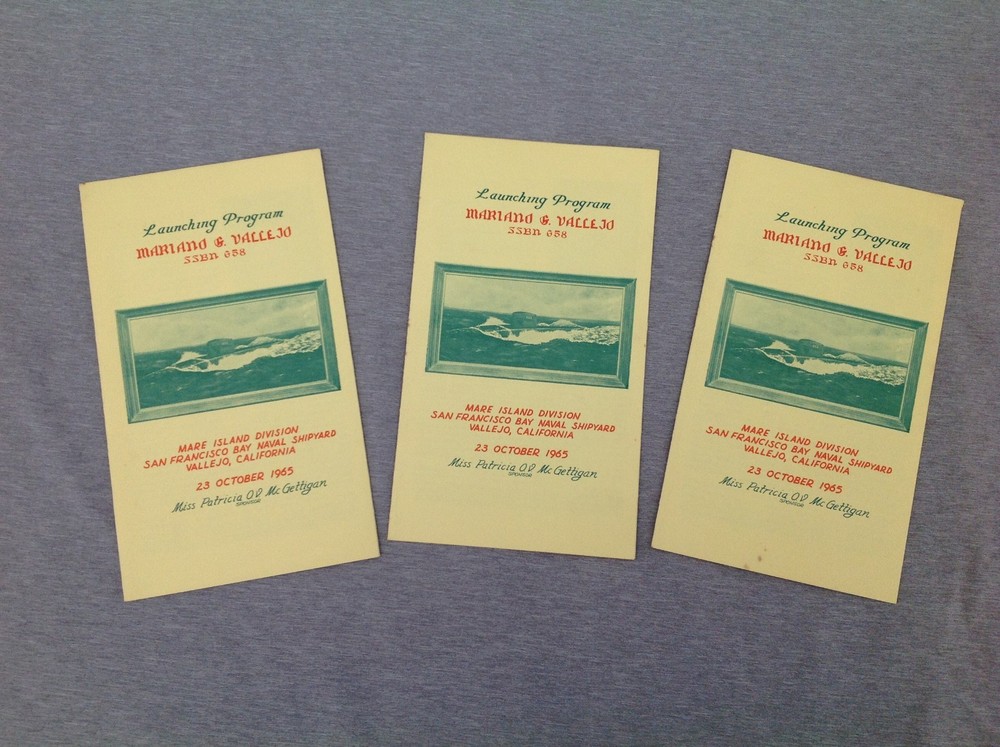 3 1965 Mare Island Navy Yard Programs