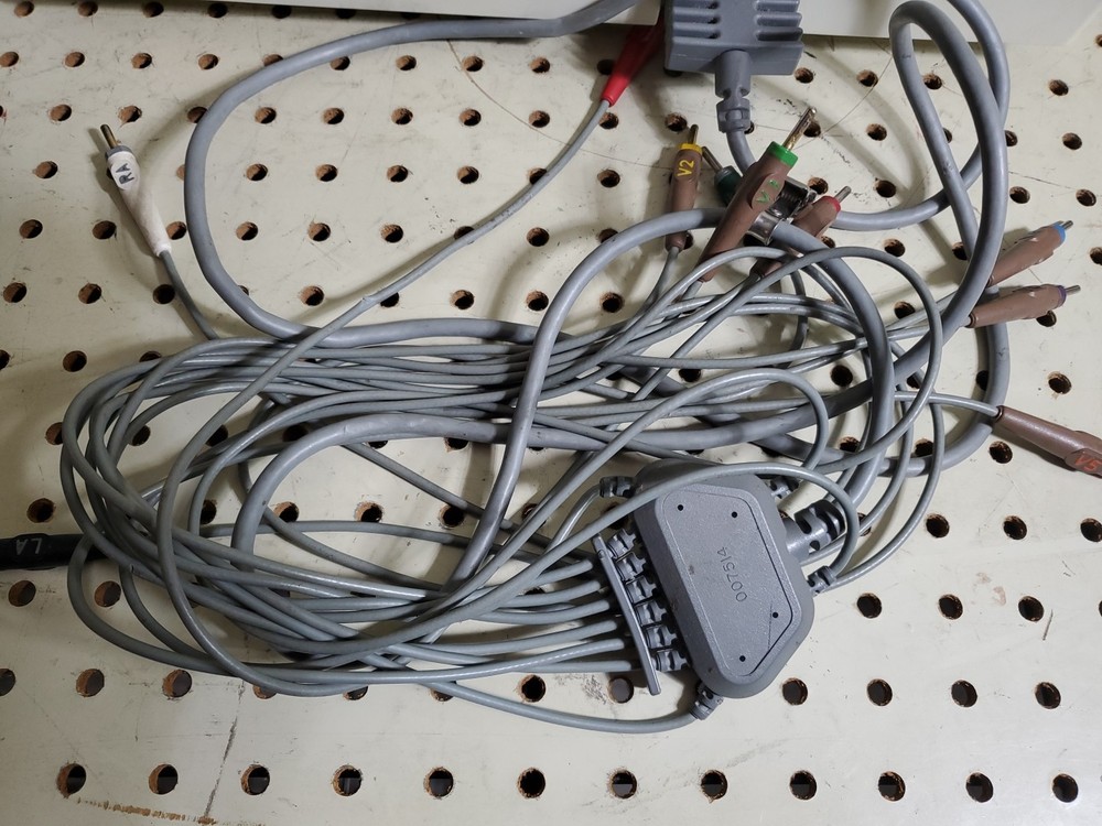 Burdick E350i Interperative Electrocardiograph ECK EKG Machine With Leads 007514
