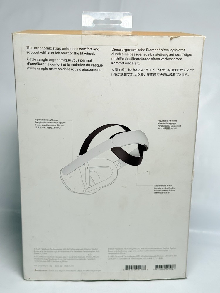 Elite Head Strap For Oculus Quest 2 Replacement OEM