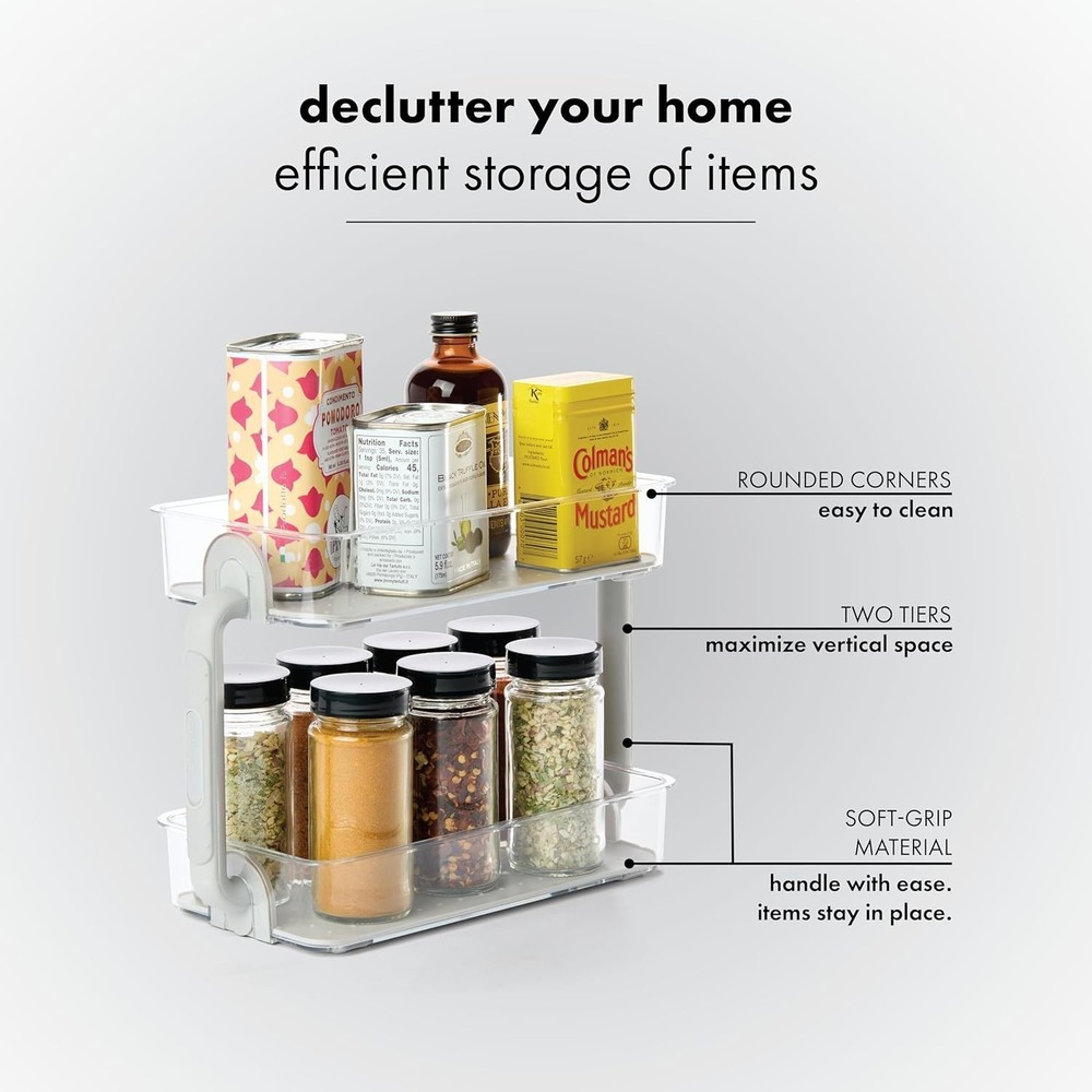 madesmart Two Level Spice Organizer