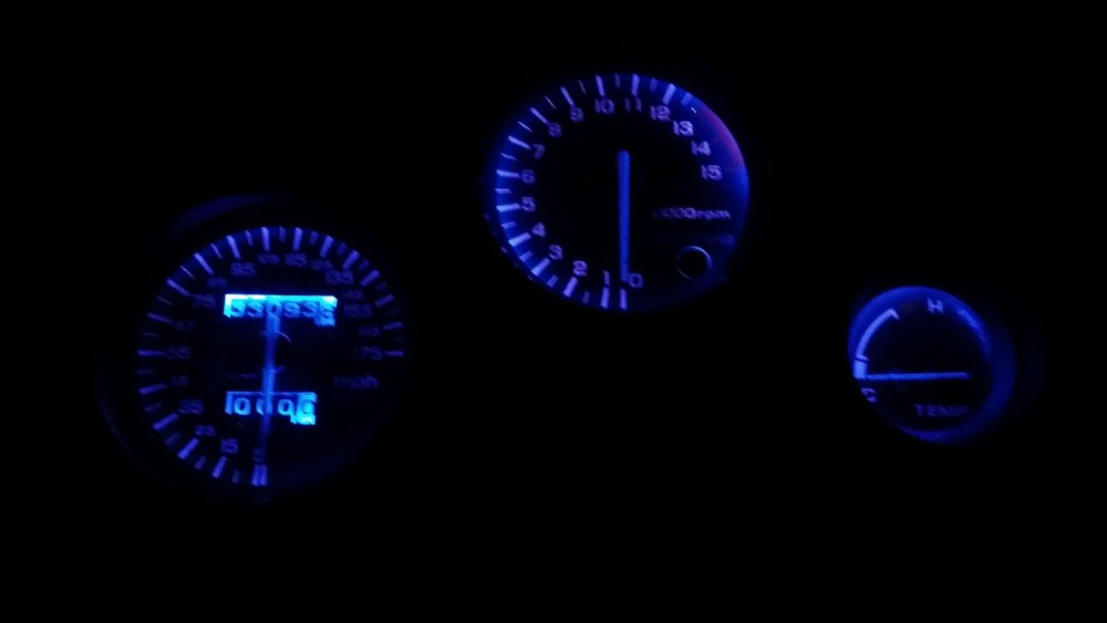 led clock upgrade kit lightenUPgrade WHITE CBR600F2