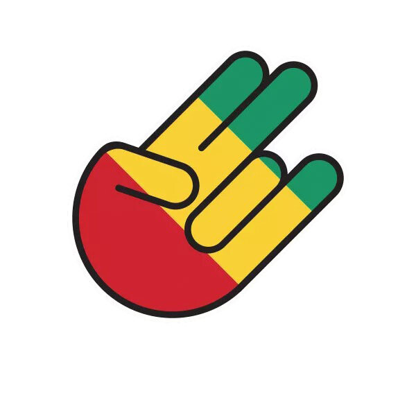Guinean Shocker Sticker Decal