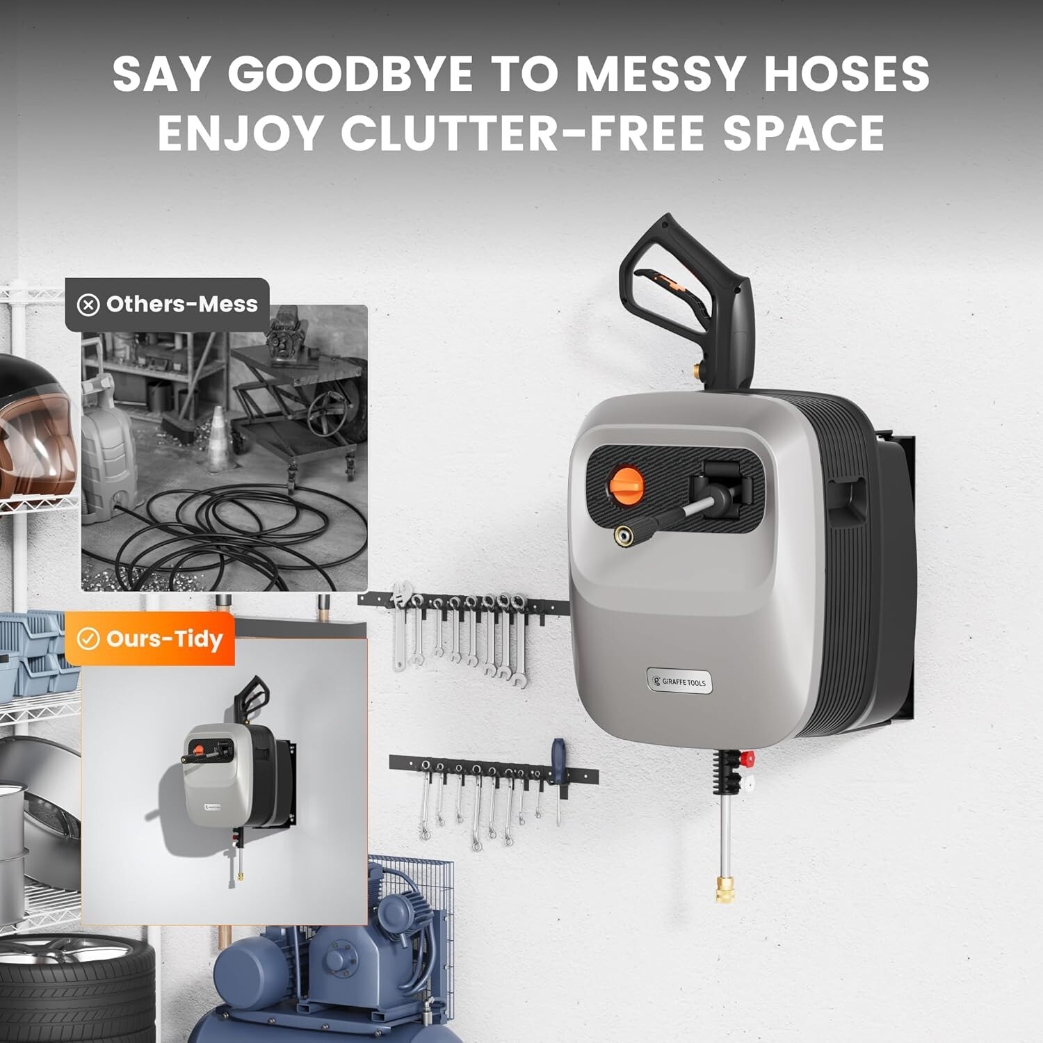 Giraffe Tools Max 2500 PSI Grandfalls Pressure Washer G20 Electric Power Washer