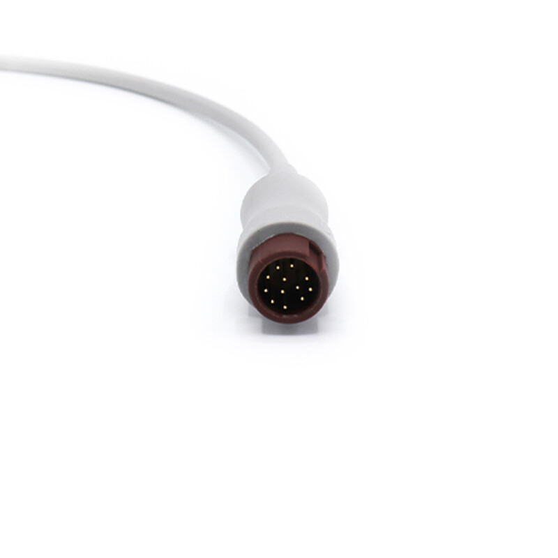 12pin to Edward IBP Pressure Transducer Trunk Cable Compatible Mindray/Datascope