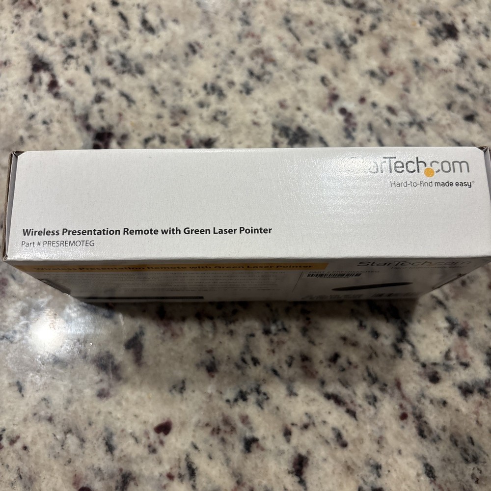 StarTech Wireless Presentation Remote with Green Laser Pointer NEW SEALED IN BOX