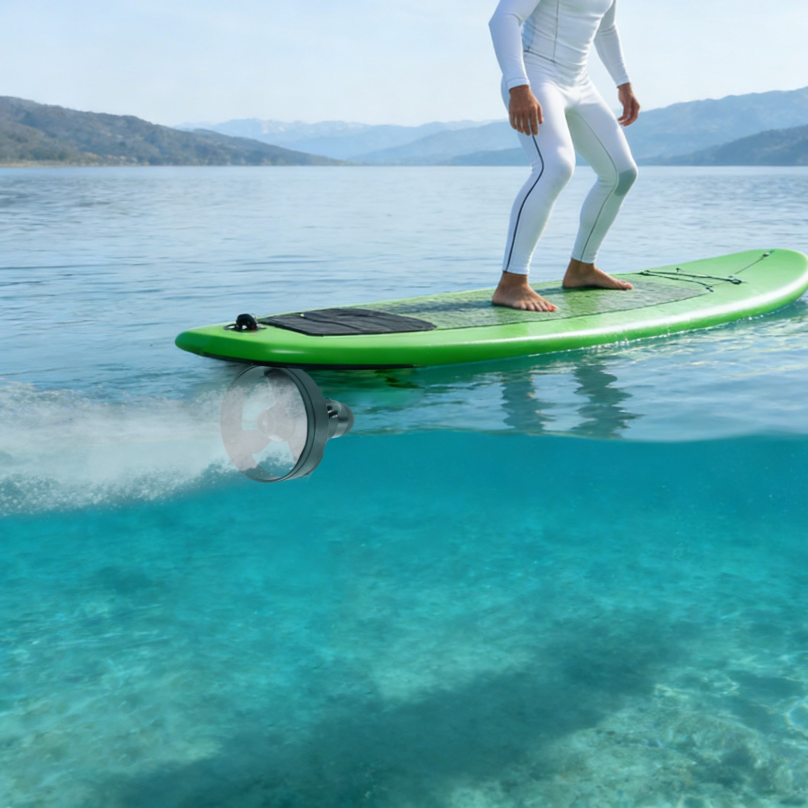 SUP Propeller Propulsion, Stand Up Paddle Board Motor Underwater Thruster