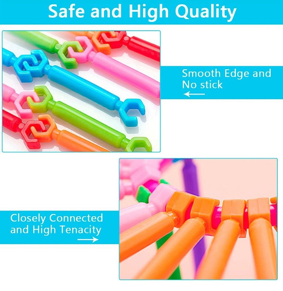 1054pcs Building Toy Building Blocks Bars Different Shape Educational Constructi