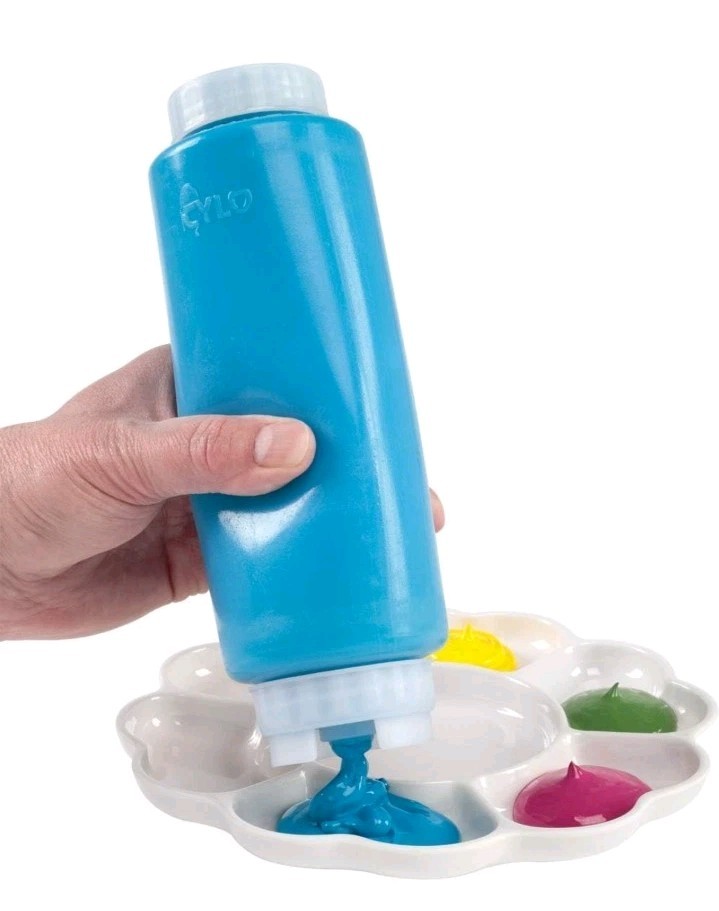 Creative Mark Cylo FIFO Squeeze Bottle -Empty - 12 Pack - 20 oz. Inverted...