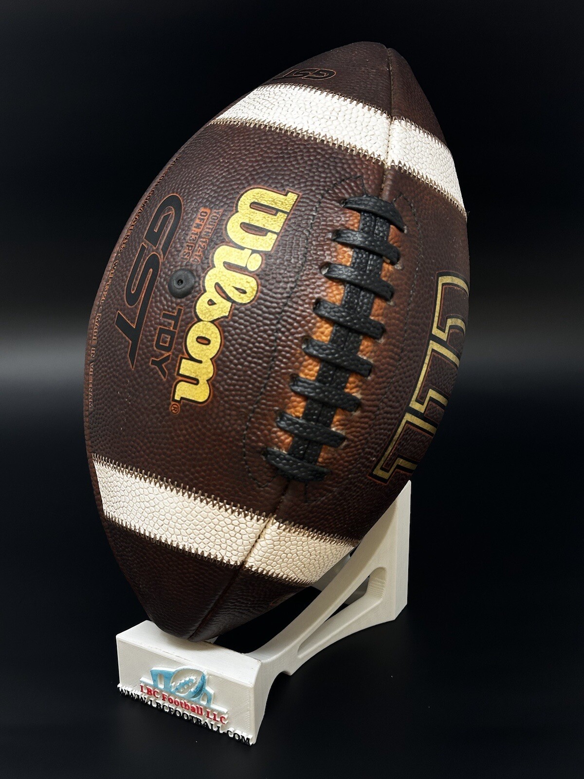 Wilson GST TDY Youth GAME PREPPED Leather Football - Brand NEW