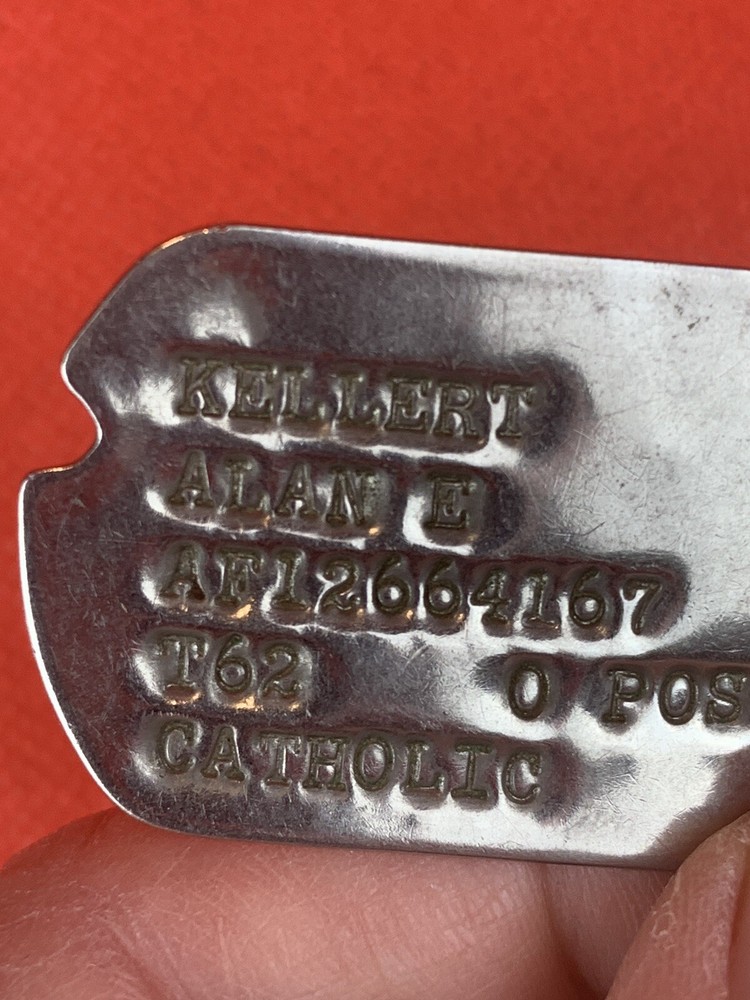 Original WW2 Era US Dog Tag