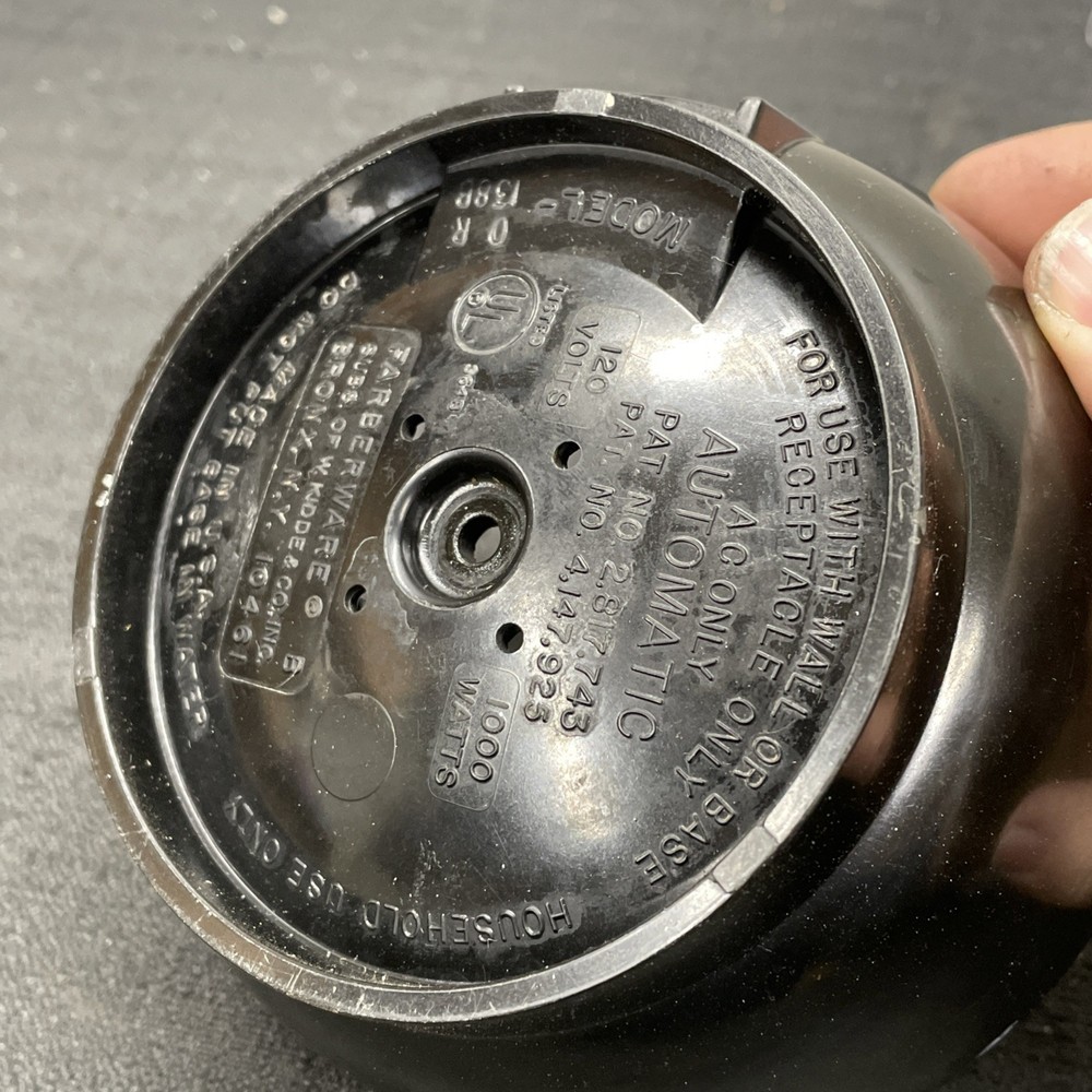 Farberware Electric Superfast Percolator 8 Cup 138B REPLACEMENT PART Base