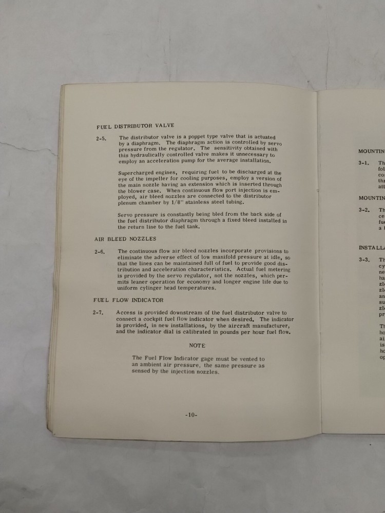 Bendix RS Fuel Injection System Preliminary Service Manual-Original