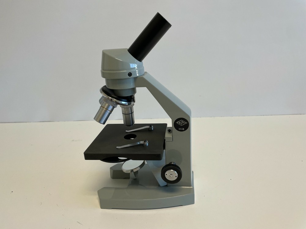 Vintage SPI 1848 Microscope w/ Objectives
